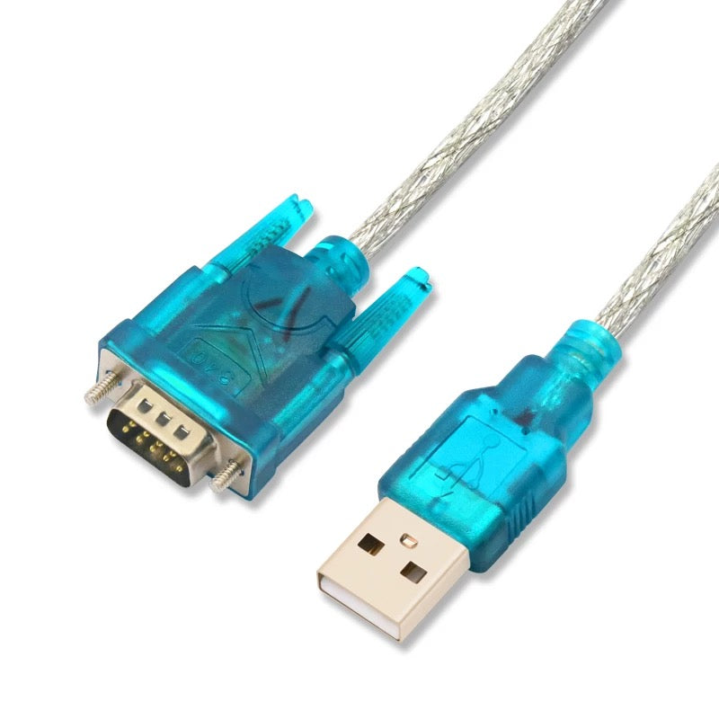 HL-340 USB-RS232 konvertasiya kabeli USB-dən serial kabelə/COM kişi və qadın 9-pin serial kabel win7-ni dəstəkləyir