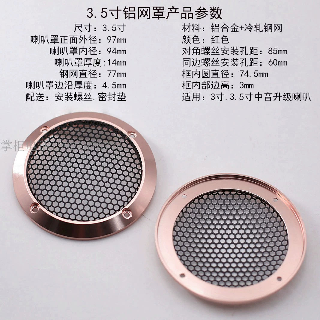 2-düymlük 2,5-düymlük 3-düymlük 4-düymlük 5-düymlük 6,5-düymlük səsucaldan tozlu sabvufer səs qutusu qapağı Vidalı buynuz qapağı