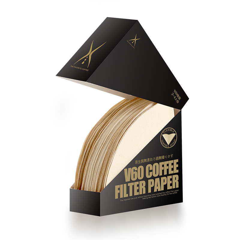 Qəhvə filtr kağızı Amerika qəhvə maşını V60 filtr fincanı asılan qulaq damcısı qəhvə tozu filtr kağız çantası əl dəmləmə çaydanı dəsti
