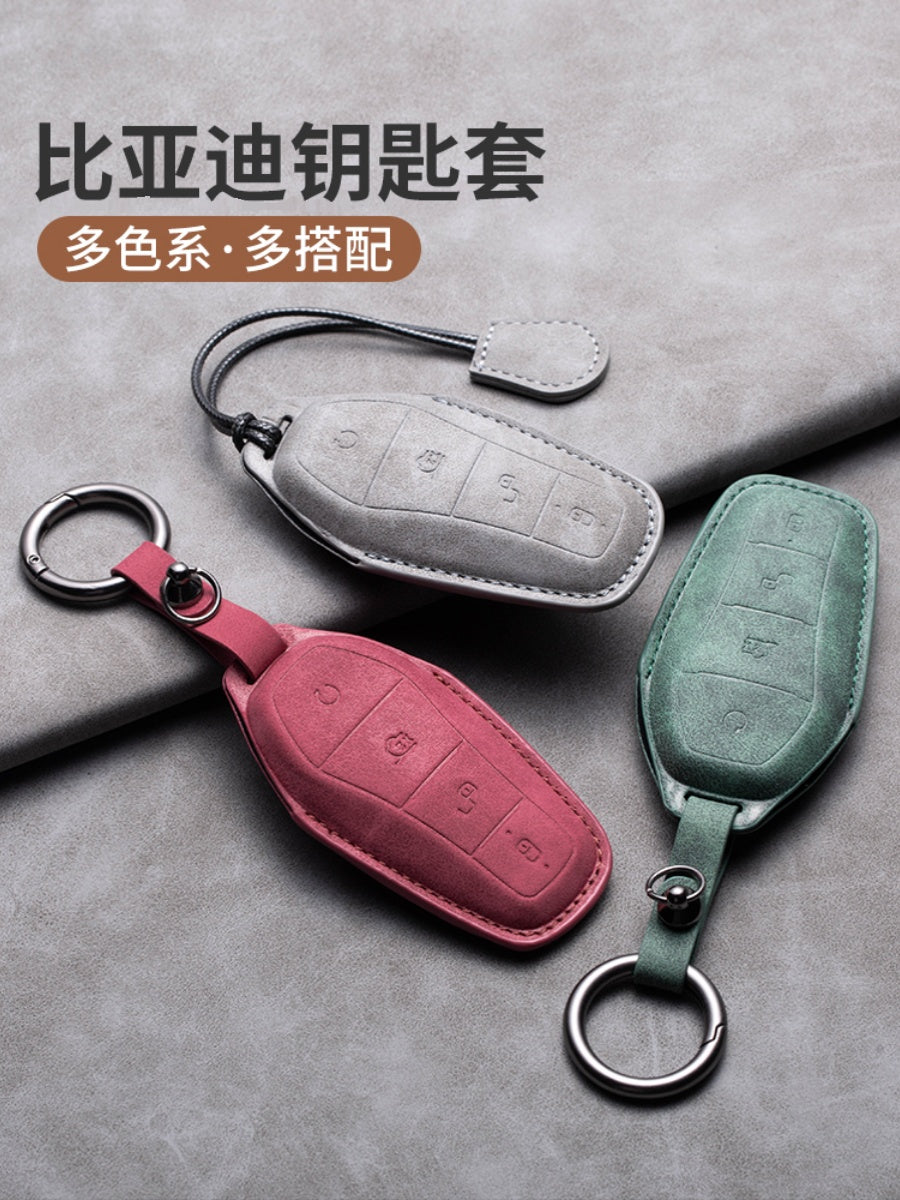 Xüsusi BYD Han EV açar qapağı, Qin Plus dmi Song Pro Tang Dolphin E9 möhürlü avtomobil açar qutusu və toka