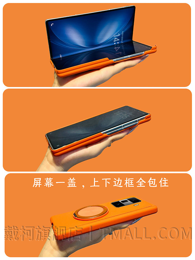 [Cüt mərkəzi ox qaya qumu qabığı] Honor Magicvs3 mobil telefon qutusu Magicv3/Magicv6/v5/Magicv2 sadə Magicvs2 sərt qabıqlı buzlu düşməyə qarşı 360 fırlanan stend