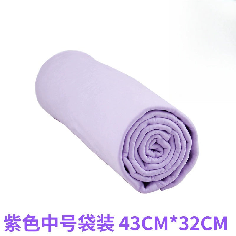 Maral dərisi saç qurudan dəsmal Tez quruyan başlığı silən idmançı üzgüçülük dəsmalı Super uducu döşəmə təmizləyici parça Avtomobil təmizləmə aləti