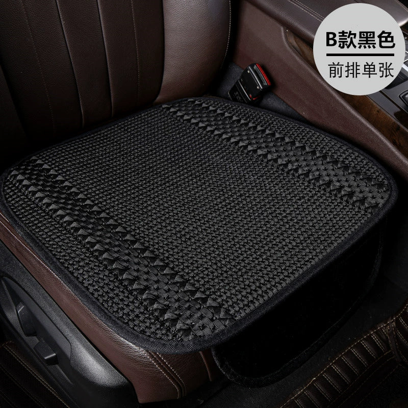 Avtomobil Oturacaq Yastığı Tək Parça Əsas Sürücü Oturacağı Tək Sürücü Otağı Tək Oturacaq Örtüsü Buz İpək Kətan Bütün İl Boyu Neytral Kreslo Yastığı