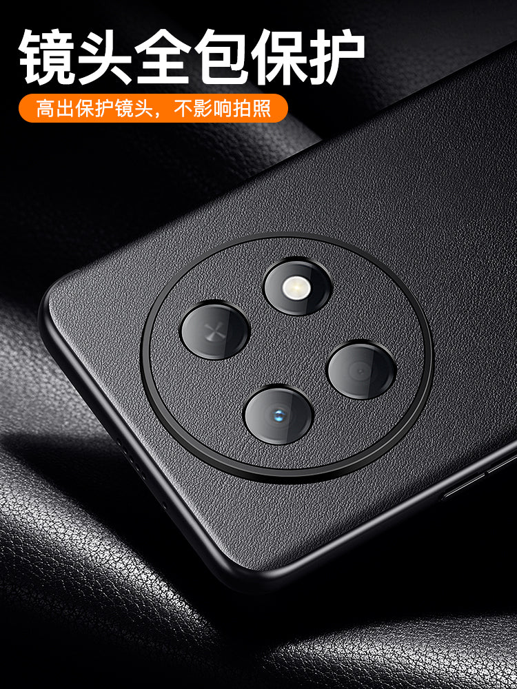 Huawei Enjoy 90promax mobil telefon qutusu üçün uyğundur yeni maqnit Enjoy 90Plus yüksək səviyyəli qapaqlı dəri 90promax qoruyucu qabıq mötərizə obyektivi hər şey daxil olmaqla, düşməyə qarşı 90 biznes yüksək səviyyəli hissi