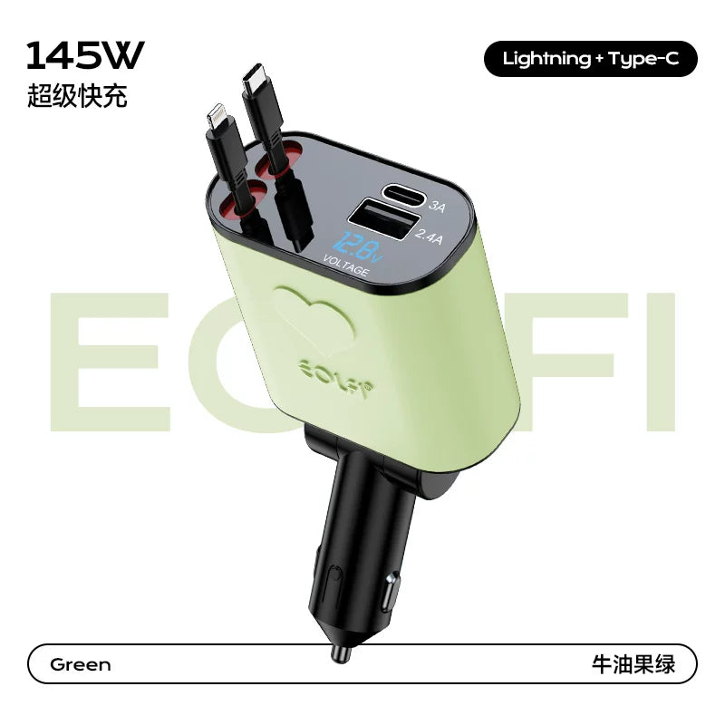 Lynk & Co 06 avtomobil şarj cihazı ilə uyğundur Super Sürətli Şarj 08 EM-P / 03 01/Z10 siqaret alışqanı adapter fişi