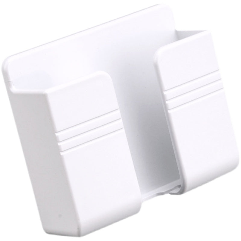 Dəzgahsız divara quraşdırılmış telefon şarj stendi, yapışqanlı pult saxlama qutusu, yataq kənarındakı tənbəl telefon tutacağı