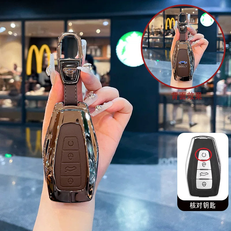 Geely Jiaji açar örtüyü, Geely Haoyue PRO, Xingyue L, Boyue, Binyue, Emgrand və Binrui avtomobil çantası klipləri üçün uyğundur