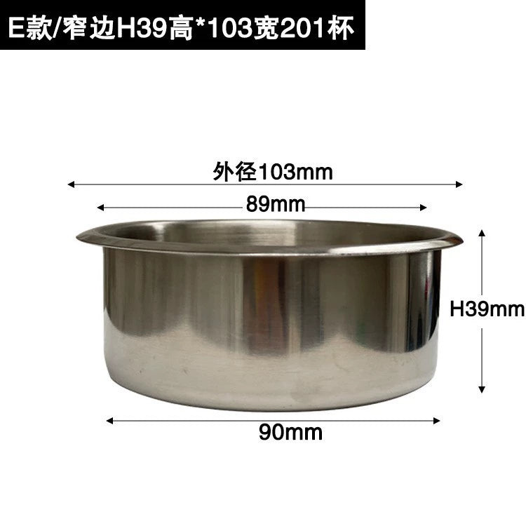 Paslanmayan Polad Kubok Nəlbəki Divan Kuboku Oturacaq RV Yaxta Bərpa Yük maşını Avtomobil Su Bardağı Tutacağı Kubok Yuvası Avtomobil Külqabı