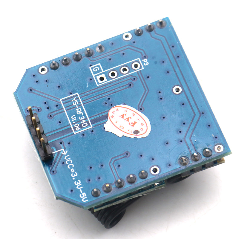 İki diapazonlu RF kodek modulu 315/433 simsiz uzaqdan idarəetmə açarı nəzarət mikro nəzarətçi serial port RF34D