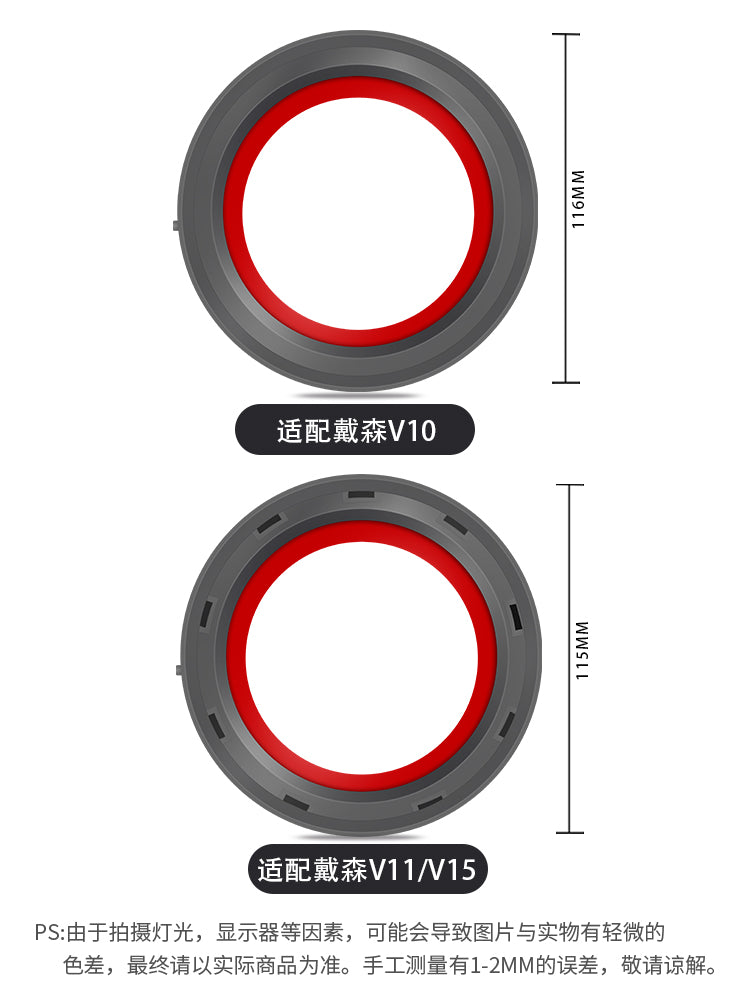 Dyson tozsoran aksesuarları üçün uyğundur V6/V7V8 V10 toz qabı V11V15 zibil qabının alt qapağı möhürü