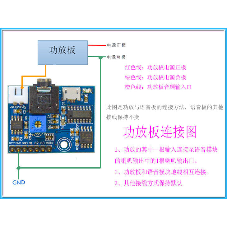 MP3 oxutma modulu fləş yaddaşı DIY mikro nəzarətçi M2 ilə səs siqnalını bir dəfə oxutmağı işə salır