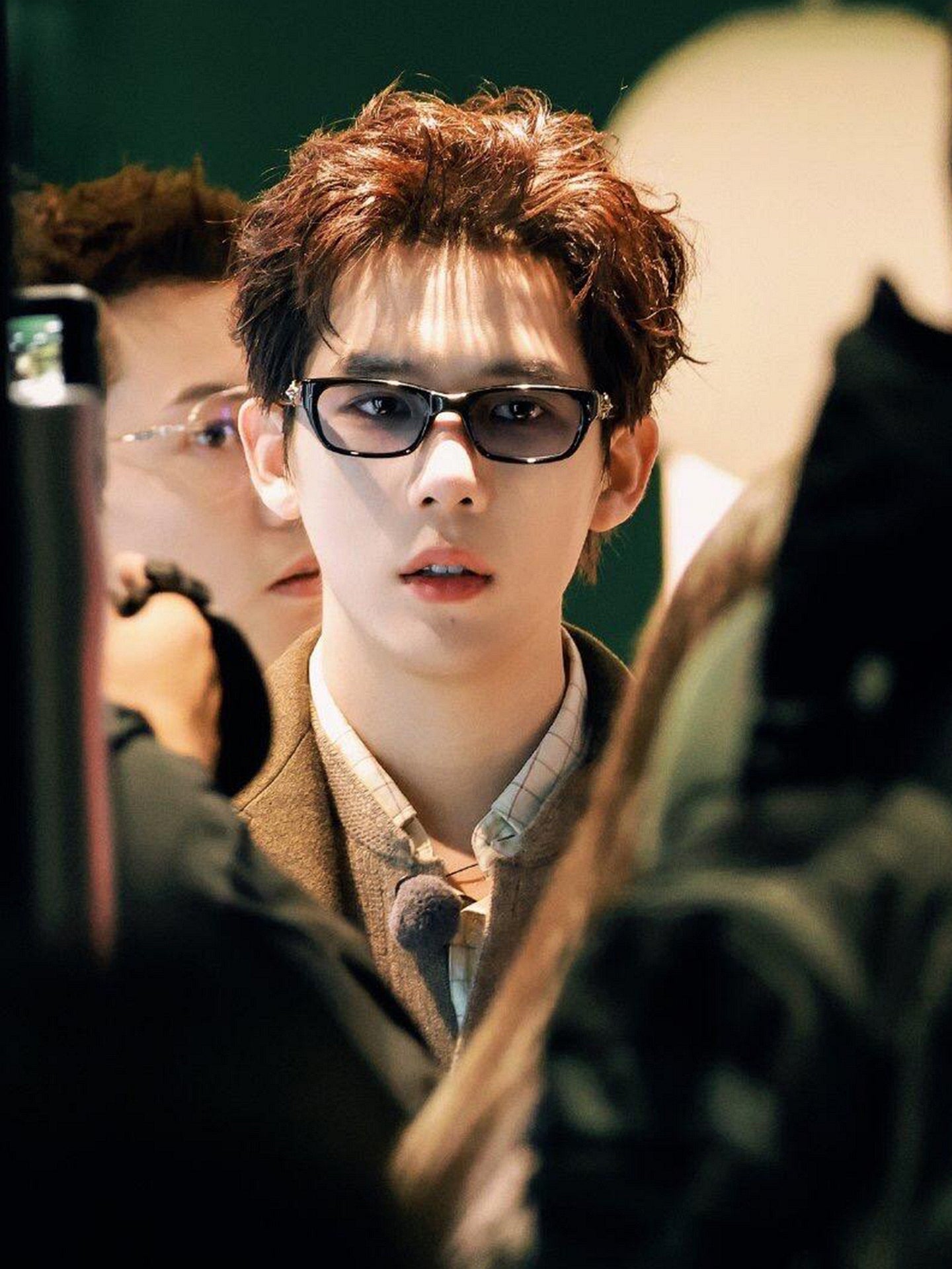 Wang Anyu və Deng Chao-nun kişilər üçün eyni üslubda kvadrat çərçivəli mavi günəş eynəyi, moda, yaraşıqlı, təhlükəsiz, kiçik üz, qadınlar üçün açıq rəngli yaz və yay günəş eynəyi