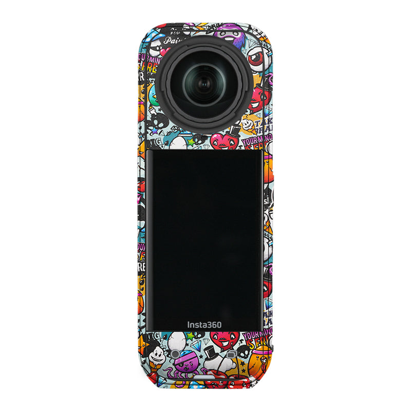 Meibentang insta360 X5 stiker panoramik kamera filmi kölgə daşı 360X5 aksesuarları X5 qoruyucu film üçün uyğundur