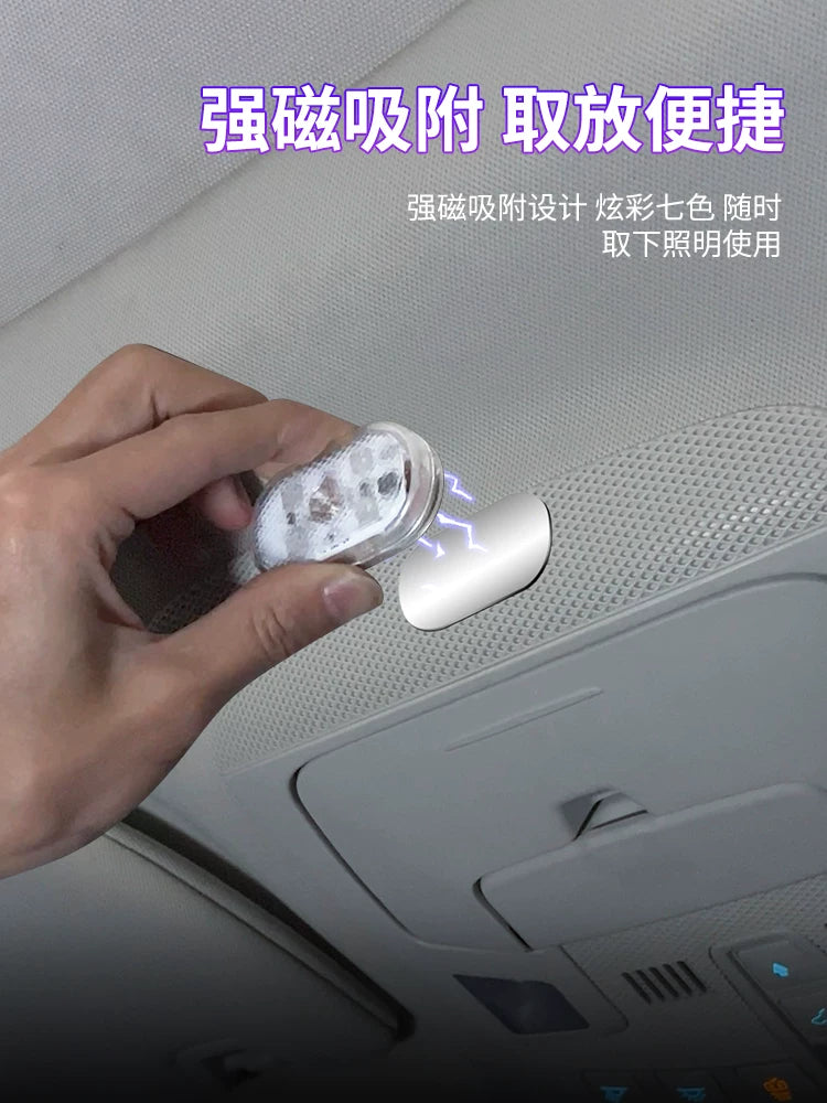 Naqilsiz avtomobillər üçün LED daxili işıqlandırma, sensorla aktivləşdirilən avtomatik baqaj işıqlandırması, oturacaqlar və oturacaqaltı havalandırma dəlikləri üçün ətraf işıqlandırma.