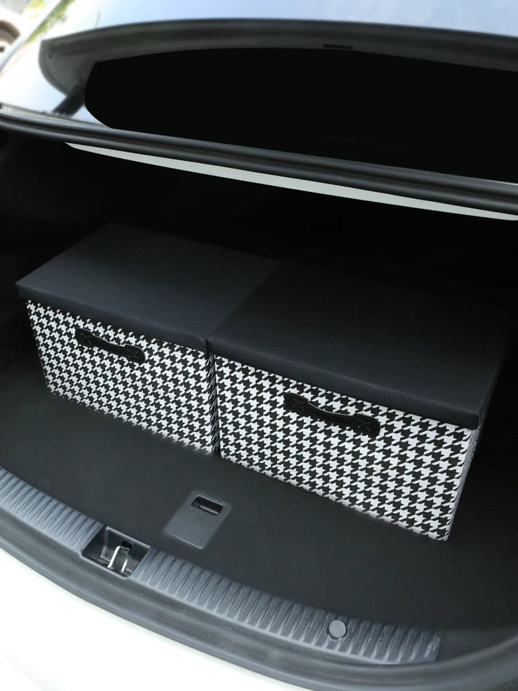 Avtomobilin baqaj qutusu, çoxfunksiyalı qatlanan avtomobil saxlama qutusu, praktik avtomobil daxili bəzək məhsullarının tam kolleksiyası.