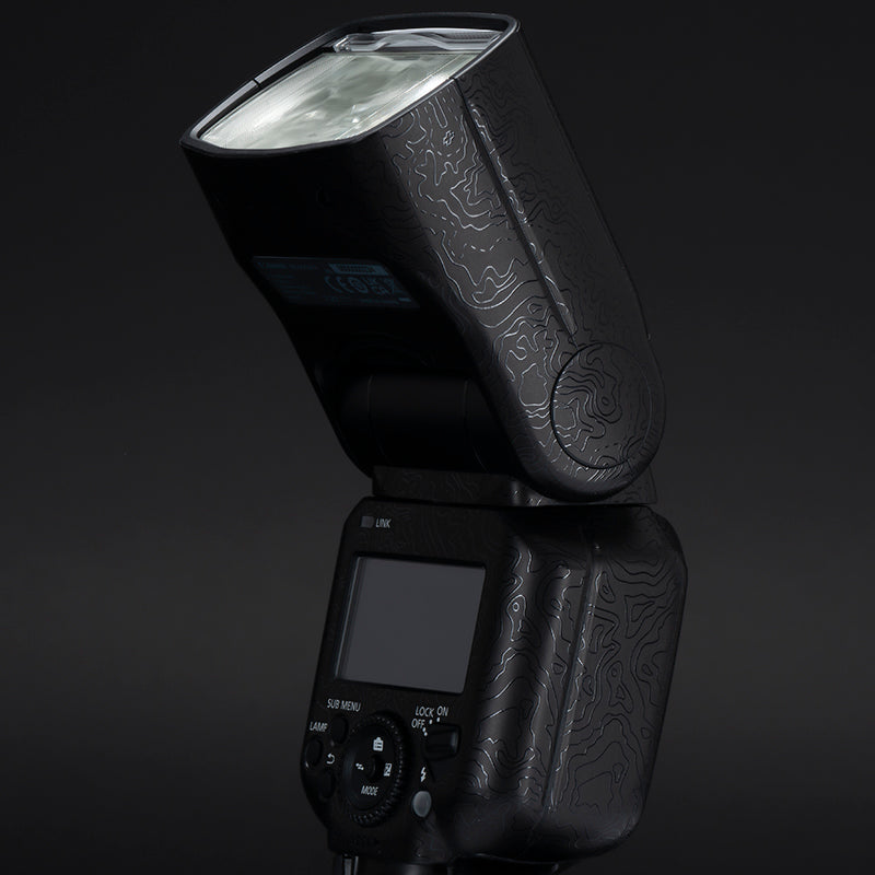 Meibentang Canon flash SPEEDLITE EL-5 qoruyucu film karbon fiber stiker el5 buzlu 3M üçün uyğundur
