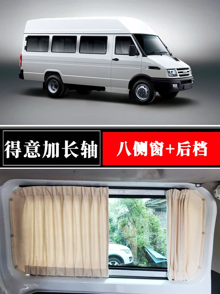 Iveco Juxing Deyu Ousheng Baodi Dongfeng Yufeng Jianghuai Xingrui RV Zamşa Avtomobil Günəş Pərdəsi