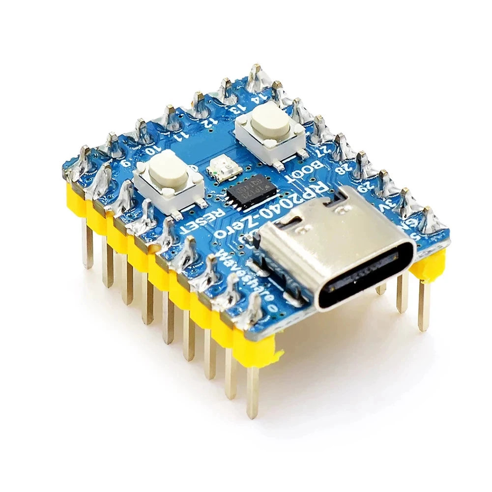 Raspberry Pi RP2040-Zero mikro nəzarət cihazı PICO inkişaf lövhəsi RP2040 iki nüvəli prosessor