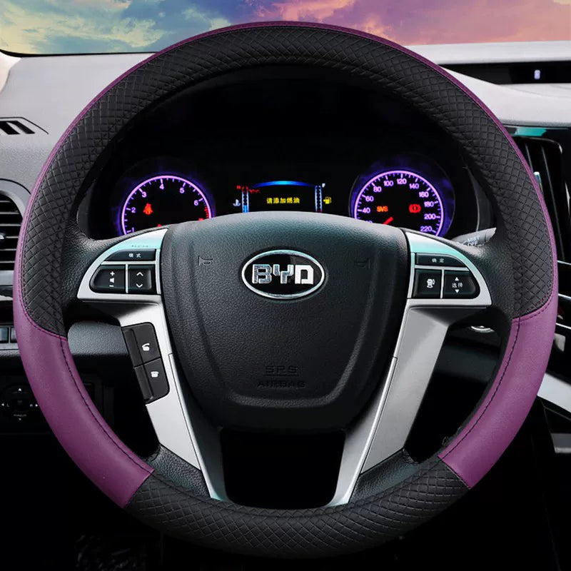 BYD Surui S6 S7 Sirui F0 F3 F6 L3 G3 BYD G6 F3R üçün uyğun dəri sükan örtüyü