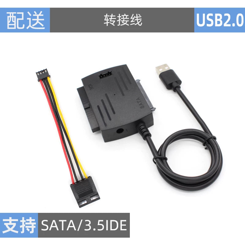 Asan sürücü kabeli SATA-dan USB-dən IDE-yə paralel port seriya portuna çevrilməsi xarici optik sürücünün sabit diskindən USB3.0 oxuyucuya