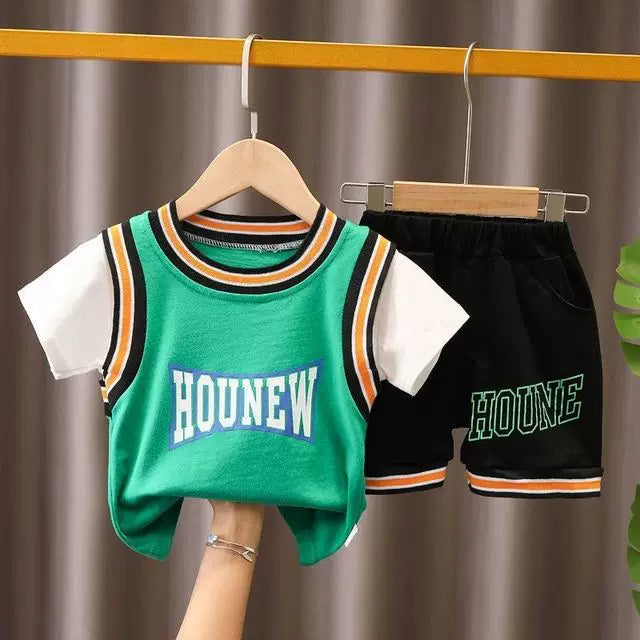 pambıq köynək şortları uşaqlar üçün geyimlər körpə oğlan oğlanlar