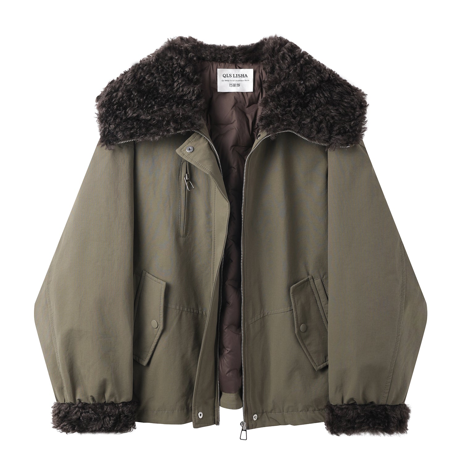 Chorlisa Retro Aşağı Gödəkçə Astarı Parka Qış İsti Qadın Paltosu 2025 Yeni Stil Bu İlin Populyar Məhsulu