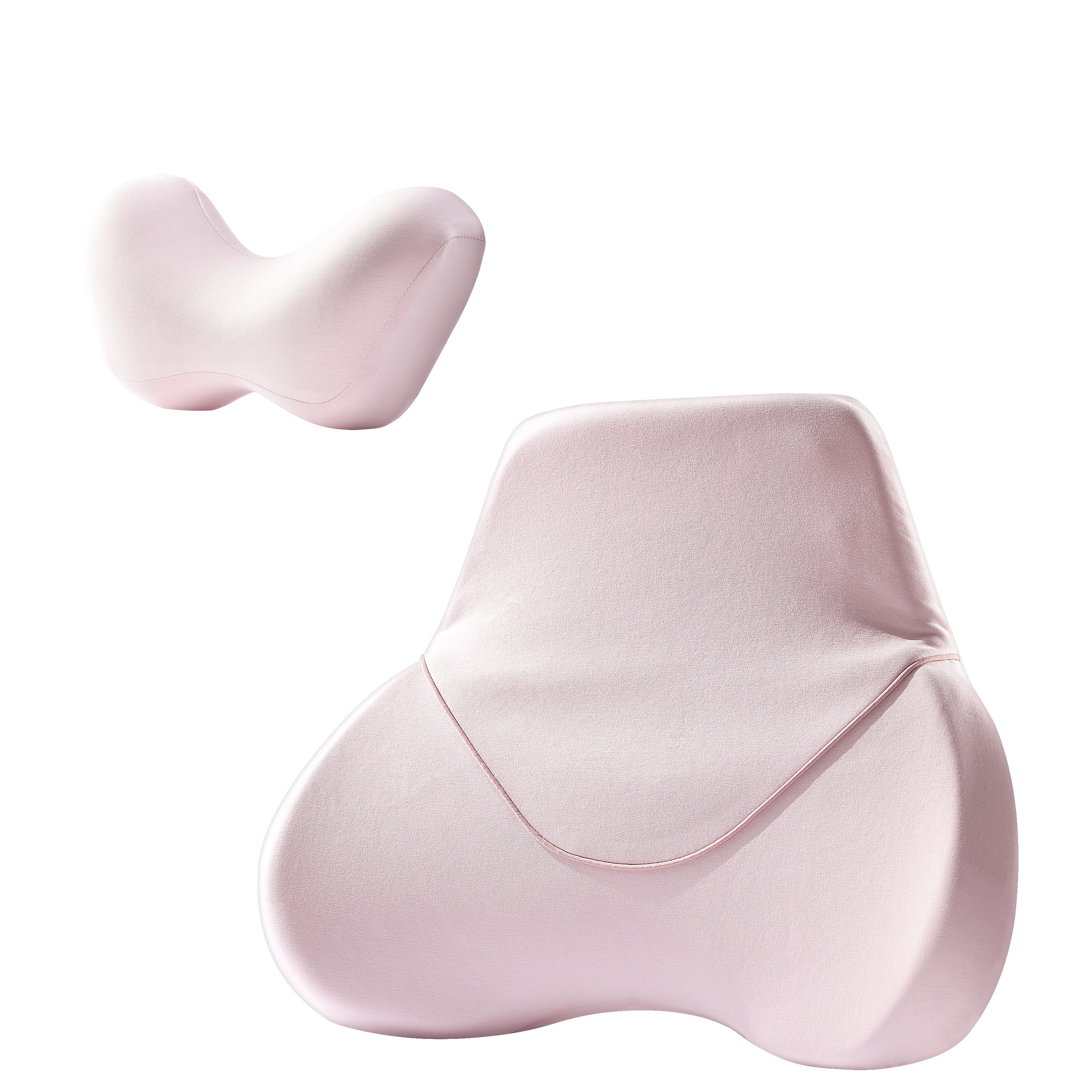 Habcaps Bell Cover Avtomobil Başlığı Bel Dəstəyi Boyun Yastığı Bel Dəstəyi Yastığı İnteqrasiya edilmiş Oturacaq Xüsusi Boyun Yastığı Erqonomik