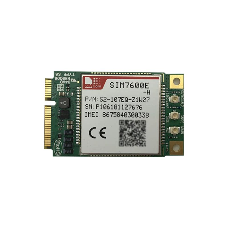 SIMcom SIM7600E-H MINIPCIE LTE modulu, GPS funksiyasını dəstəkləyir, yeni və orijinal