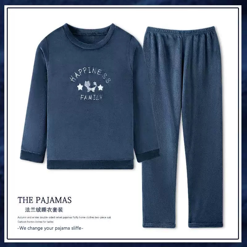 cütlük pijama dəsti qış qadın kişilər pijama ev geyimləri pijama