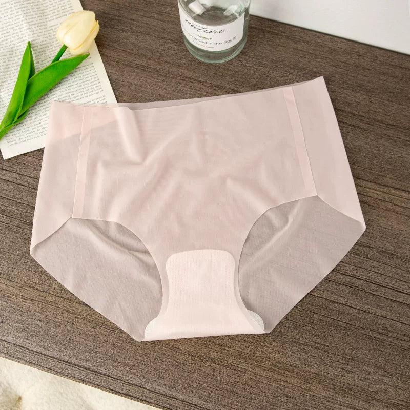 Mitaogirl ultra nazik nəfəs ala bilən 3D şaftalı omba alt paltarı qadın bir parça tikişsiz buz ipək yoga idman alt paltarı