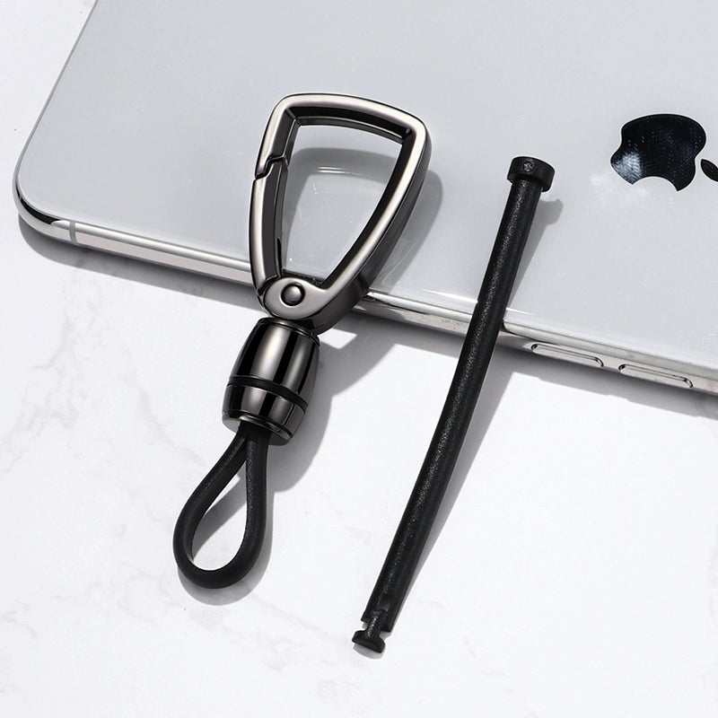 Avtomobil Açar Halqası Asma Kişilər Metal Sadəlik Açar Zənciri Bel Asma Saxlama Üzüyü Asma Biznes İtirilmə Əleyhinə Açar Zənciri