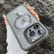 iPhone 17 Pro Max üçün Lüks Maqnitli Zərbəyə Davamlı Telefon Qutusu