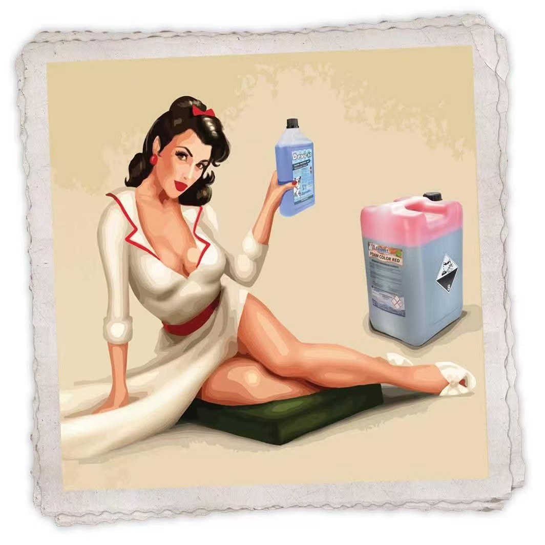 Eurodet Series Qızıl Suyu Ön Losyon Hub Təmizləyici Agent Su Sürücüsü Cila Təkər Mumu Əla və Təmizlənməsi Asandır