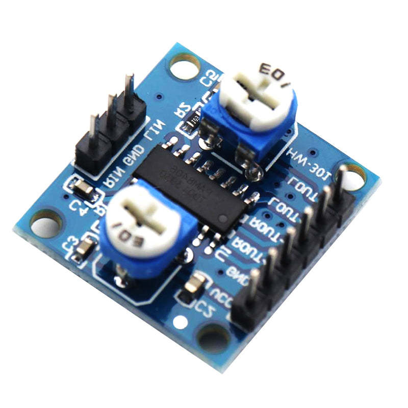 PAM8406 rəqəmsal güc gücləndiricisi lövhəsi güc gücləndiricisi modulu diy 5Wx2 səssiz stereo səssiz, həcm potensiometri