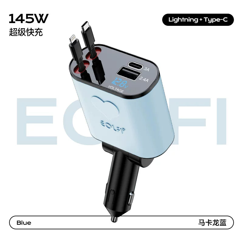 Lynk & Co 06 avtomobil şarj cihazı ilə uyğundur Super Sürətli Şarj 08 EM-P / 03 01/Z10 siqaret alışqanı adapter fişi