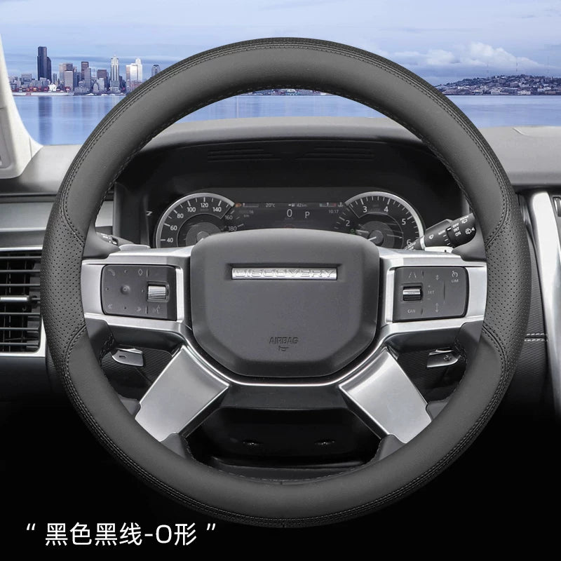 Land Rover steering wheel cover - ultra thin - for Defender, Discovery 4, 5, Pro Sport, Evoque L, Range Rover Velar Sport and other special car steering wheels.