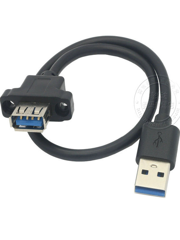 USB2.0 vida delikləri və qabarıq qulaqları olan kişidən qadına uzatma kabeli 2.0 kişidən qadına uzatma kabeli ön panel adapter kabeli USB uzatma kabeli 2.0 kişidən qadına kompüterə qoşulma siçanı