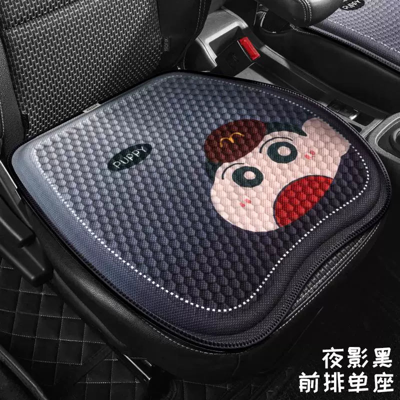 Yeni avtomobil oturacağı yastığı, bütün mövsüm universal, premium gel pətək yastığı, cizgi filmi qış avtomobil döşəyi, oturacaq örtüyü, oturacaq yastığı