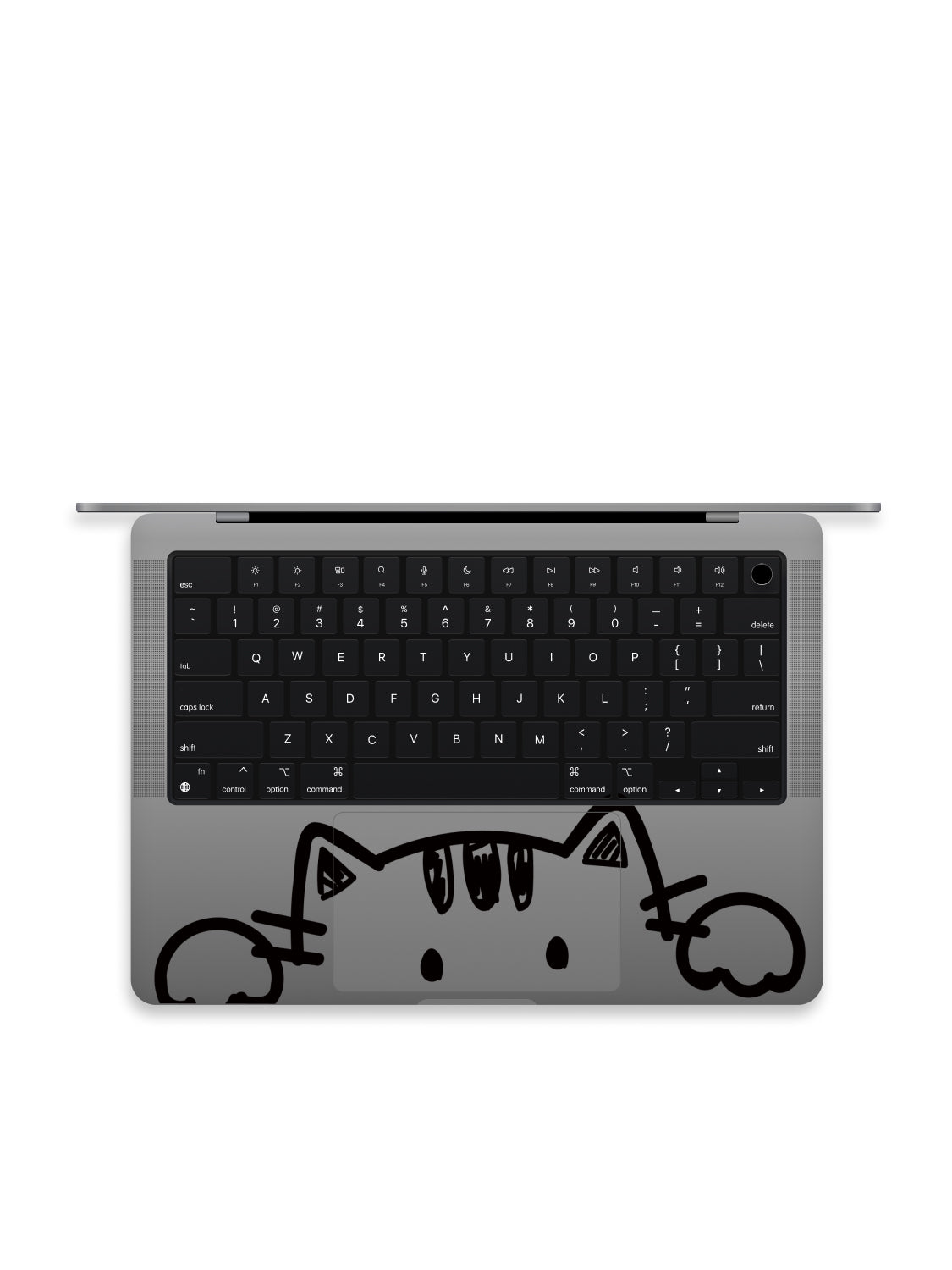 SkinAT bilək dayağı qoruyucu film MacBook pro 14 ovuc içi dayağı qoruyucu film, Apple notebook touchpad filmi, Mac air15 xurma dayağı yaradıcı dekorativ stiker, 3M material üçün uyğundur