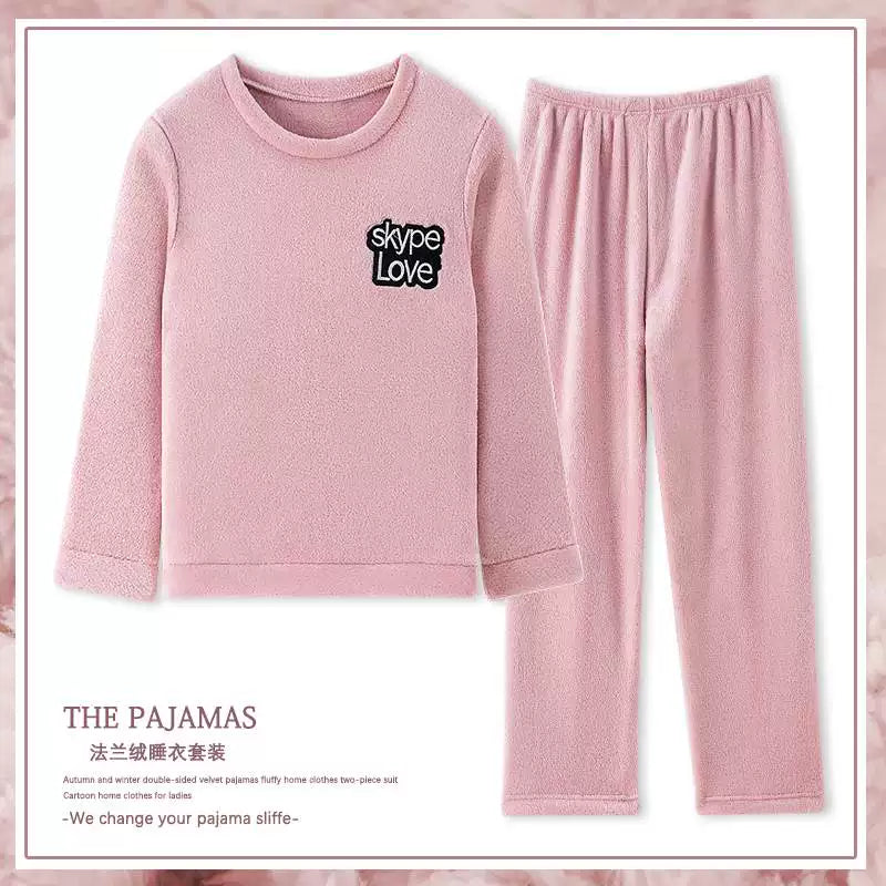 cütlük pijama dəsti qış qadın kişilər pijama ev geyimləri pijama