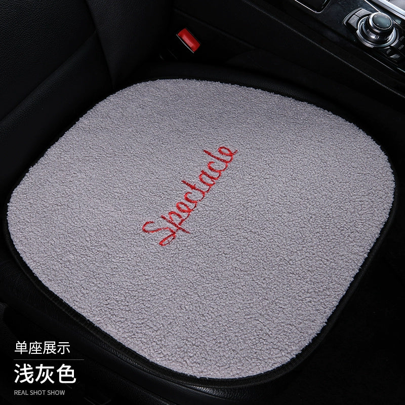 Avtomobil Yastığı Qış Dolması Üç Parçalı Cizgi Filmi Tək Parça Ins İnternet Məşhur Arxa Sıra Qısa Kaşmir Heattech Yəhər örtüyü