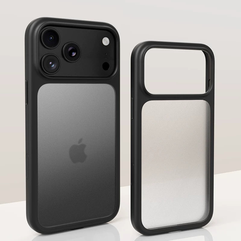 Balueus Apple 17ProMax cib telefonu korpusu üçün uyğundur iPhone17Pro yüksək səviyyəli qoruyucu örtük silikon şaxtalı hər şey daxil olmaqla düşmə əleyhinə Hava kamera düyməsi yüksək səviyyəli 17pm qabıq 2025 yeni stil