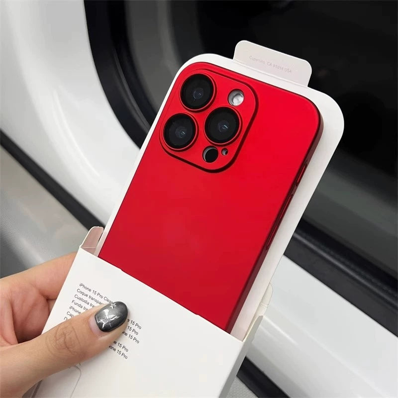 ins qabaqcıl çılpaq metal titan toxuması iPhone16pro Apple 14 mobil telefon qutusu 17ProMax yeni 11 şaxtalı 12 barmaq izinə qarşı 13 kişi və qadın 15plus 16promax düşməyə qarşı örtük üçün uyğundur