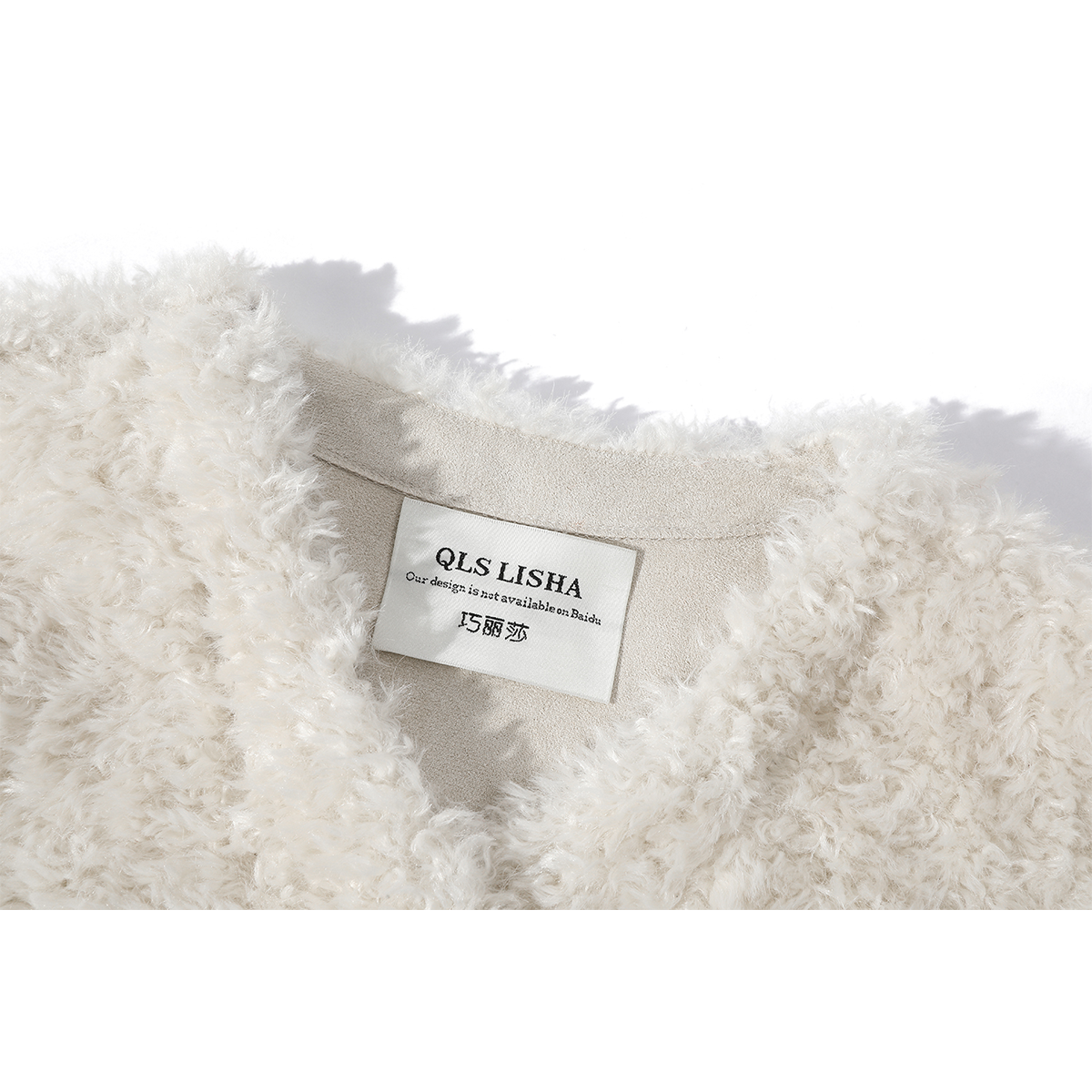 Cholisa qırxma paltosu, qadınlar üçün çox şirin qalın palto, payız və qış, dəbli, gənc və şık yun astarlı top