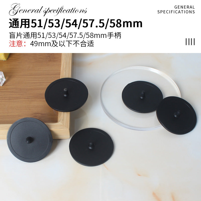 Yarımavtomatik espresso maşını xüsusi rezin conta sapı toz qabı möhürü təmizləmə təmizləyici pərdə pad 50/58mm