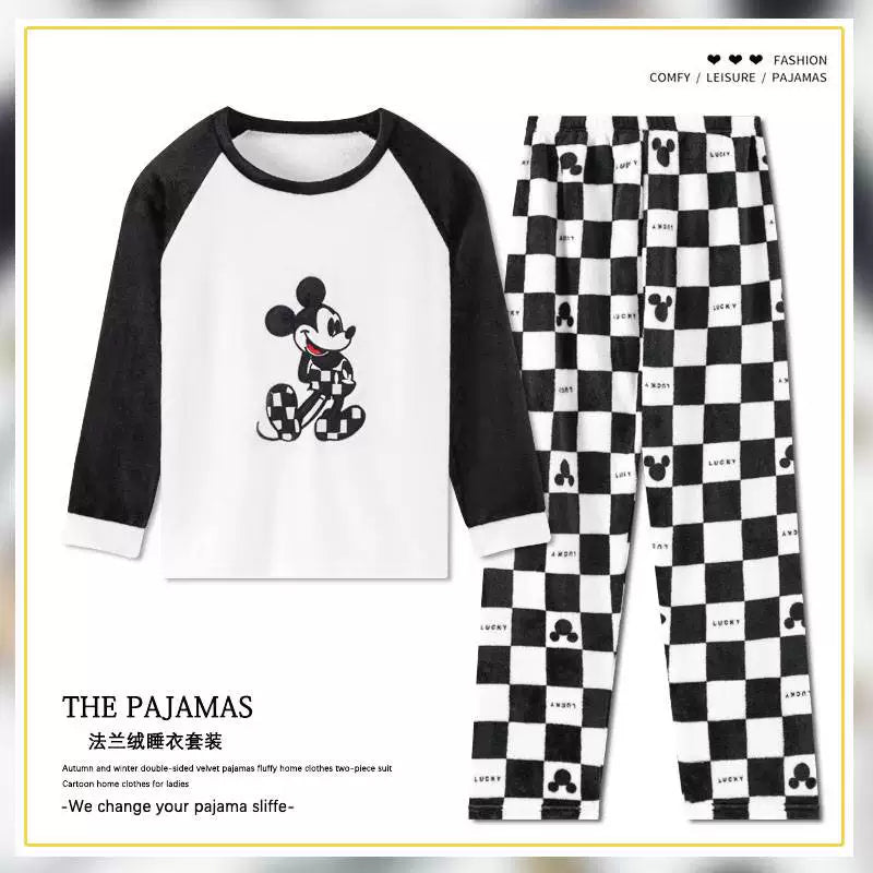 cütlük pijama dəsti qış qadın kişilər pijama ev geyimləri pijama