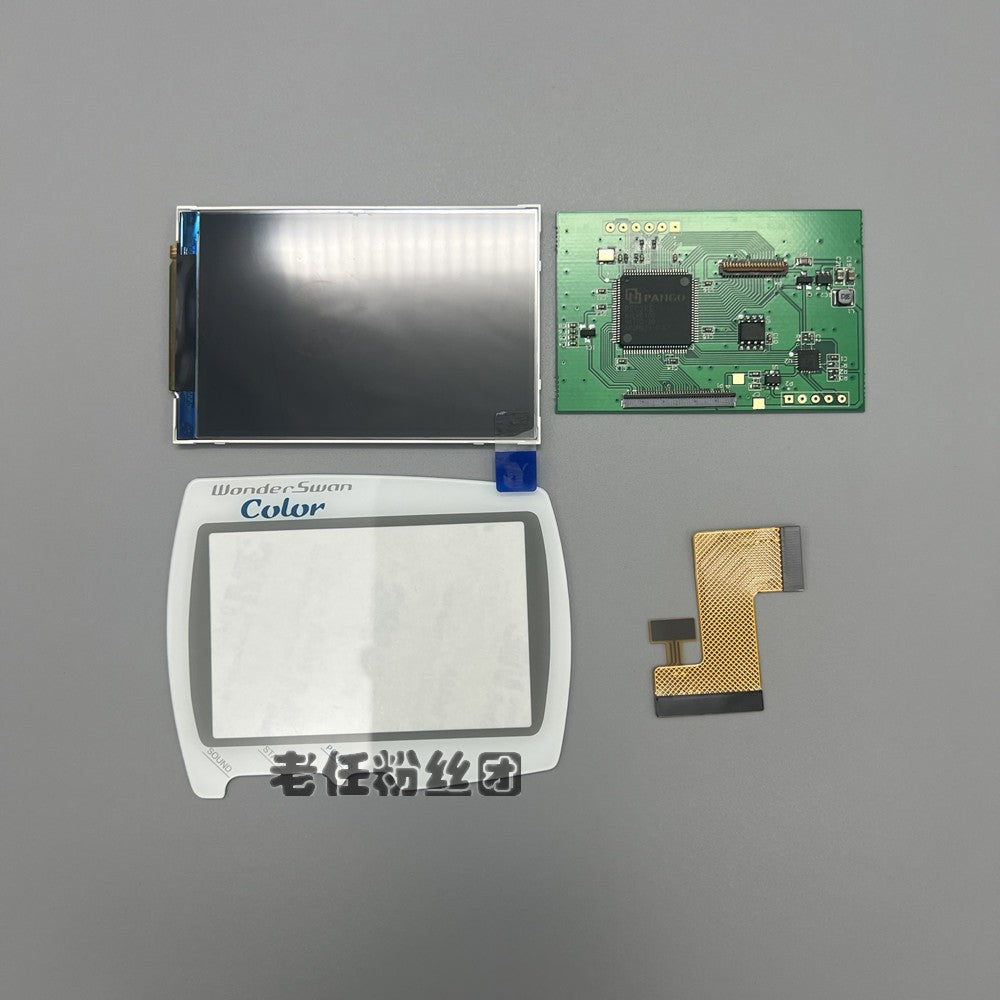 Bandai Wonder Swan COLOR WSC Yüksək Parlaqlıqlı IPS LCD Ekran Orijinal Ekran Ölçüsü