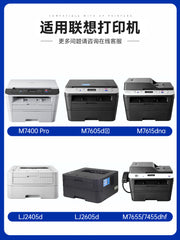 Lenovo m7605d toner kartuşu M7615dna m7400proLD/lt2451h toz kartuşu m7450f M7405D printer LJ2605 2405 toner 7675dxf Kezheyou 3831 üçün uyğundur