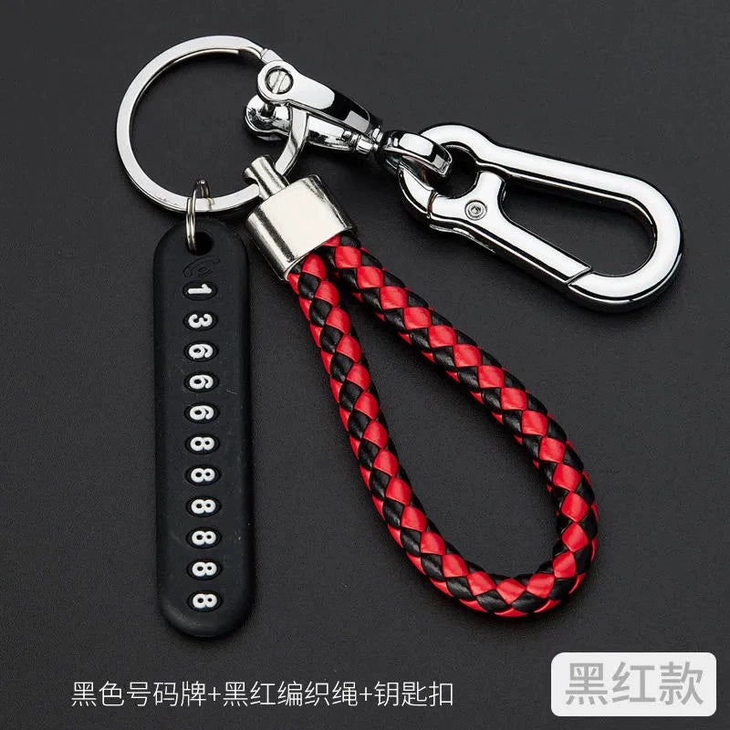 Anti-İtirilmiş Avtomobil Açarlığı Kişilər və Qadınlar Cütlük Yüksək səviyyəli Açar Zənciri Yaradıcı Çoxfunksiyalı Lanyard Açarlıq Açar Zənciri