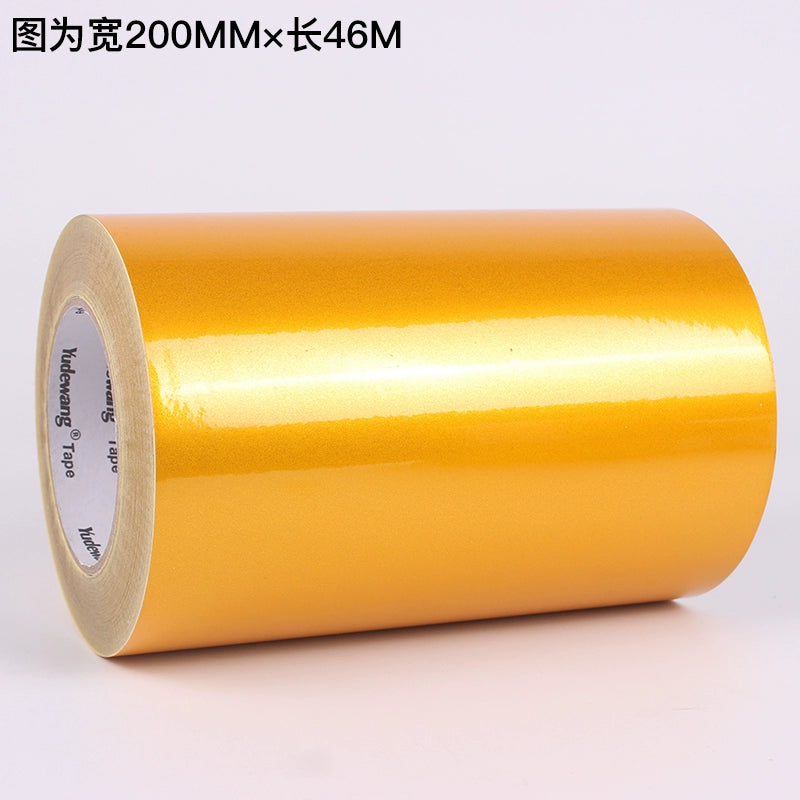 Qara və Sarı Yansıtıcı Film Heyvanlar üçün xəbərdarlıq lenti Qoruyucu təhlükəsizlik loqosu stikeri Qırmızı və ağ əlamətdar nişanlar stikerləri suya davamlı və davamlıdır